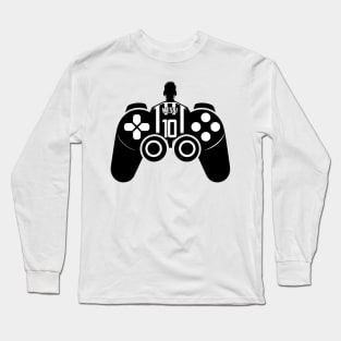 GameOn Messi 10 Edition - Futuristic Gaming Football Inter Miami Long Sleeve T-Shirt